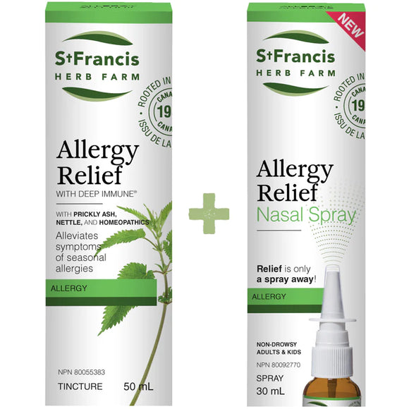 St Francis Allergy Relief VALUE Pack - while quantities last!