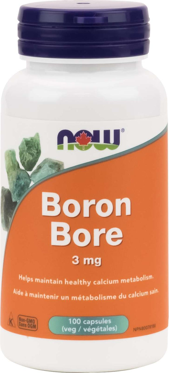 Boron (Glycinate) 3mg 100vcap