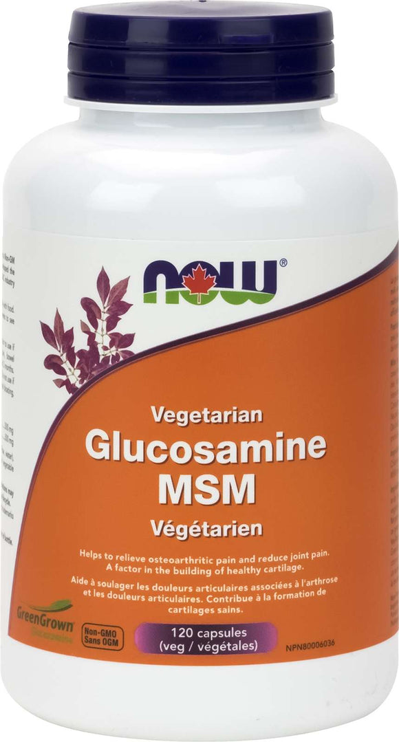 Vegetarian Glucosamine & MSM (500 / 333) 120vcap