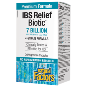 IBS Relief Biotic® 7 Billion Live Probiotic Cultures 30's