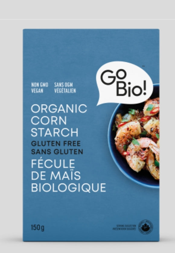 GoBio Organic Corn Starch 150g