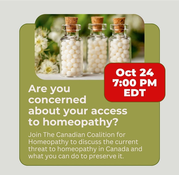 Are you concerned about your access to Homeopathy?
