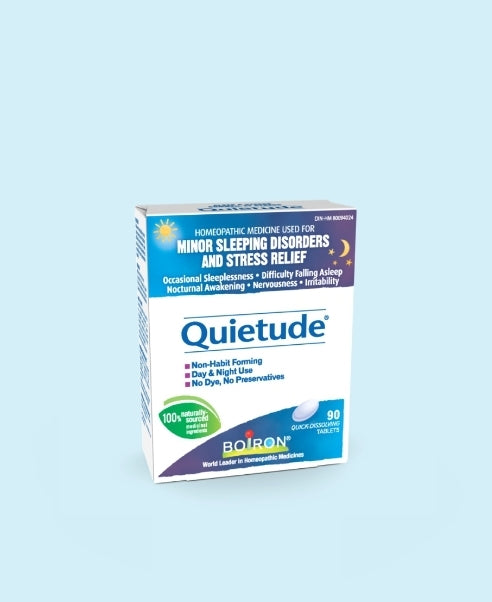 Boiron Quietude Stress and Sleep Homeopathic remedy 90tabs