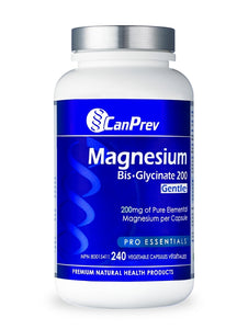 CanPrev Magnesium Bisglycinate Gentle 240's