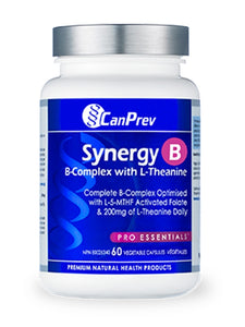 CanPrev Synergy B complex with L-Theanine 60's