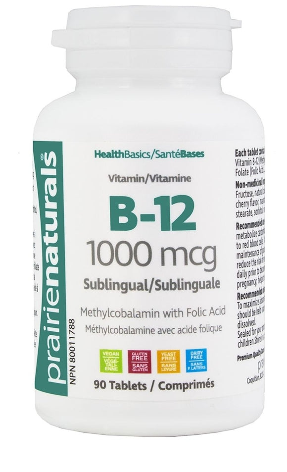 Prairie Naturals B12 (various options available)