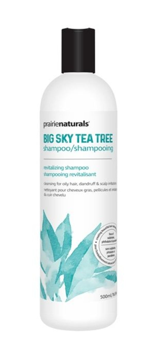 Prairie Naturals Big Sky Tea Tree Shampoo and Conditioner