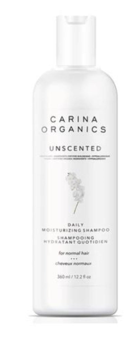 Carina Organics Unscented Shampoo, Conditioner, Hair Spray