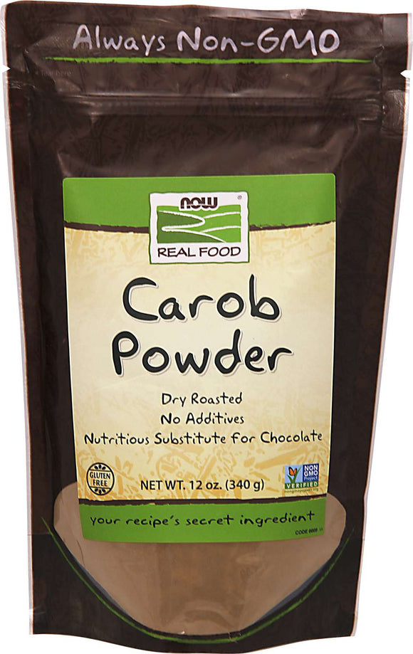 Carob Powder, Roasted, Pure 340g