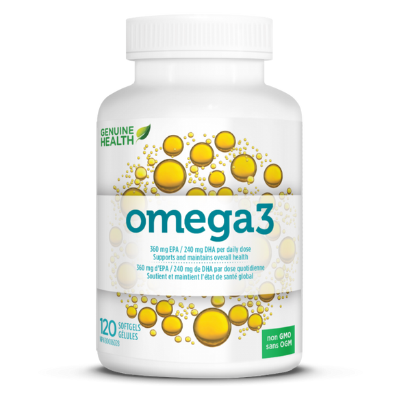 Genuine Health omega 3 Fish Oil