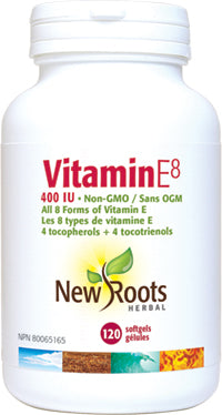 New Roots Vitamin E8 400IU 120s