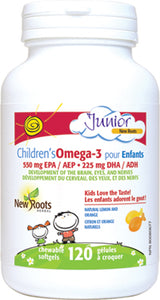 New Roots Children's Omega 3 Fish Oil 120's