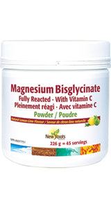 New Roots Magnesium Bisglycinate 226g Lemon Lime powder