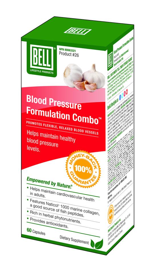 Bell Blood Pressure Formulation Combo #26