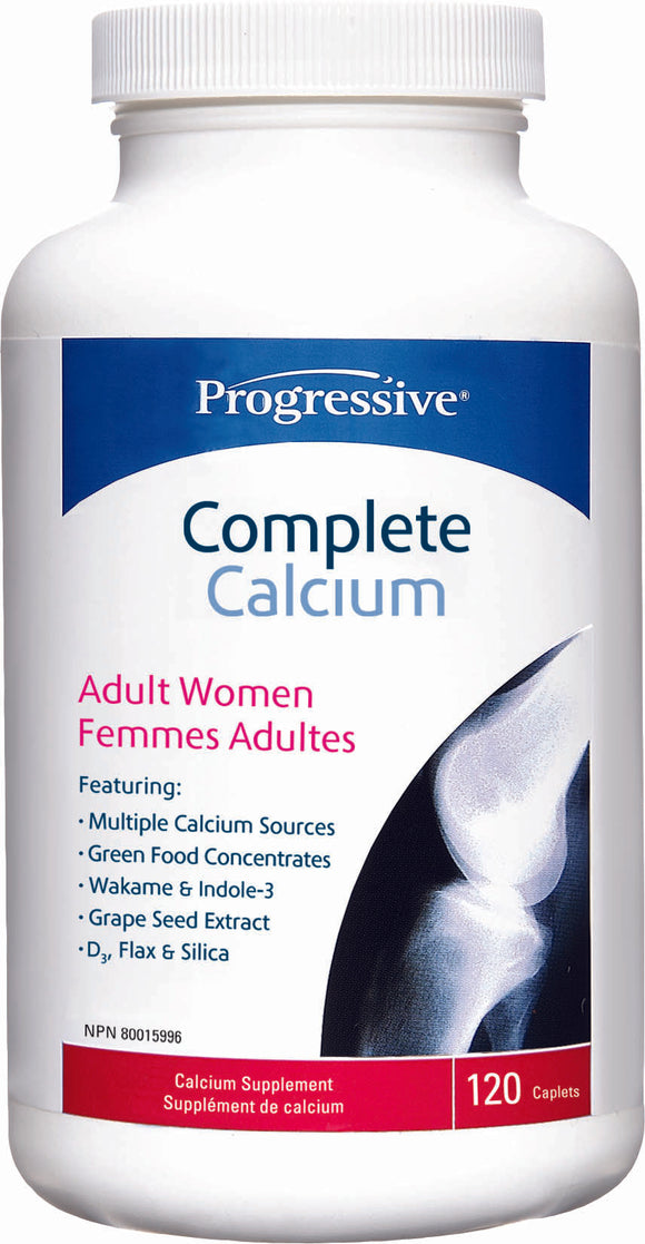 Progressive Complete Calcium Adult Women 120's