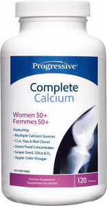Progressive Complete Calcium Women 50+ 120's
