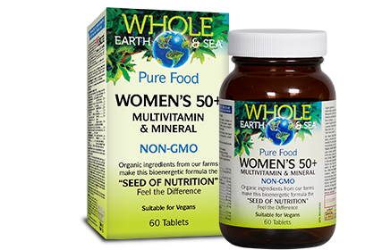 Women's 50+ Multivitamin & Mineral, Whole Earth & Sea®