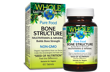 Bone Structure Multivitamin & Mineral, Whole Earth & Sea®