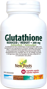 New roots Glutathione Reduced 30's