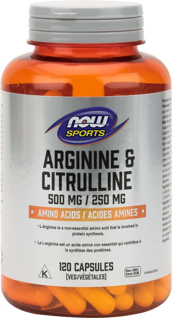 Arginine & Citrulline 120vcap