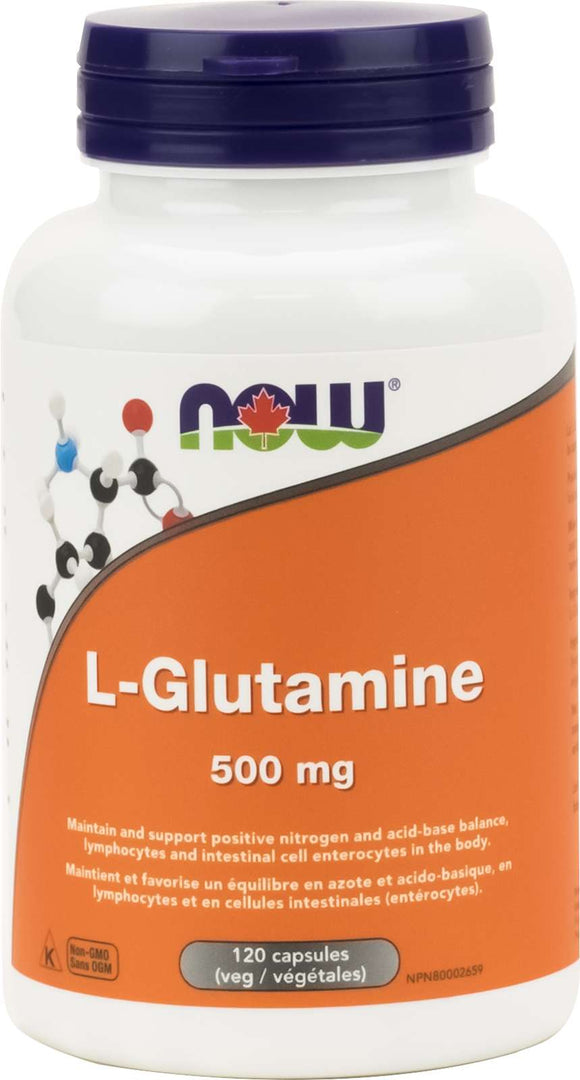 L-Glutamine 500mg Free Form 120vcap