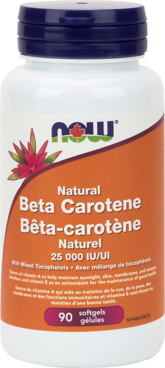 Beta Carotene 25,000 IU Natural D.Salina 90gel