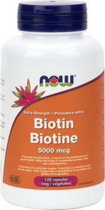 Biotin 5,000mcg 60vcap