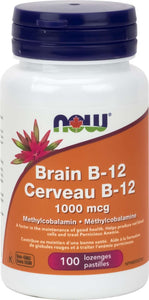 Brain B-12 Methyl form 1000mcg 100Loz