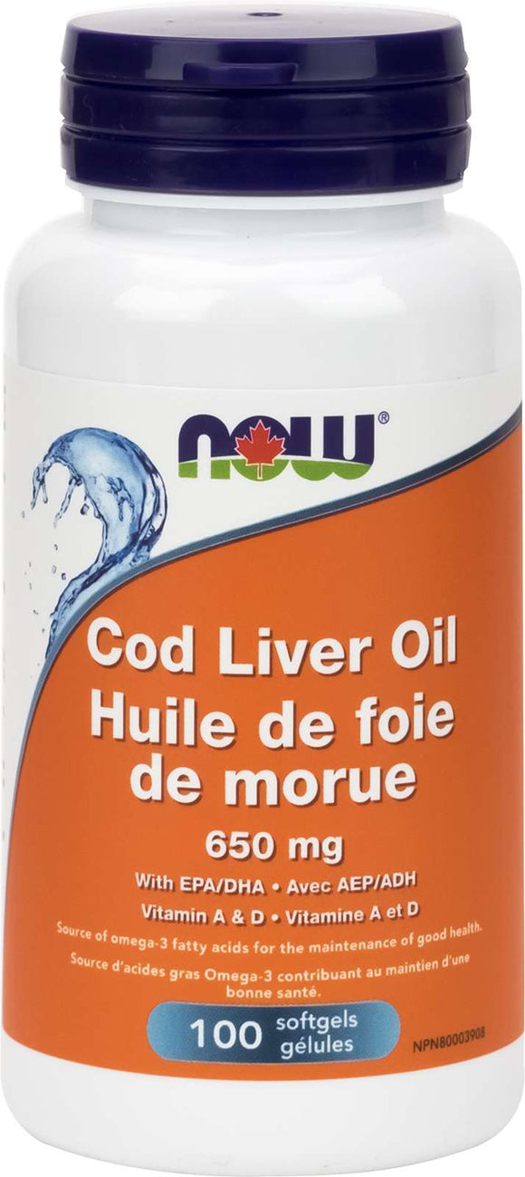 Cod Liver Oil Double Strength Vit A&D 100gel