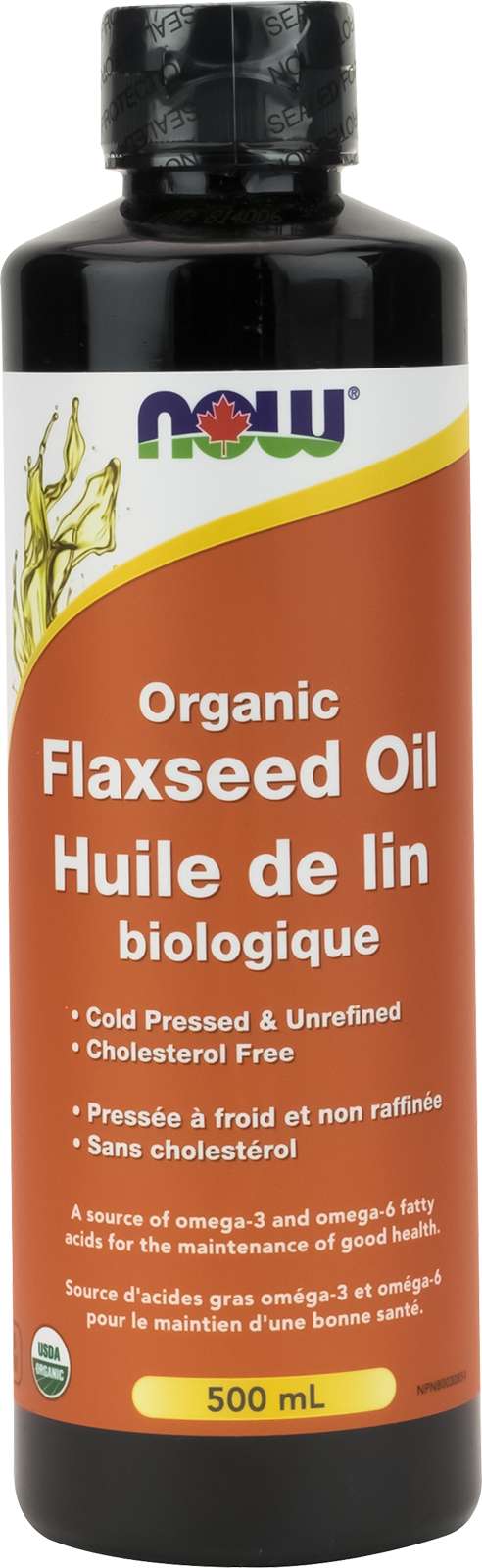 Organic Flax Oil Liquid 500mL