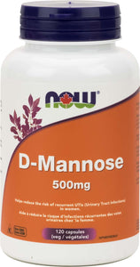 D-Mannose 500mg 120vcap