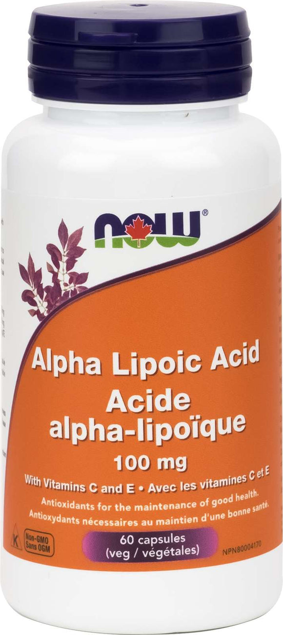 Alpha Lipoic Acid 100mg + Vit E, Vit C 60vcap