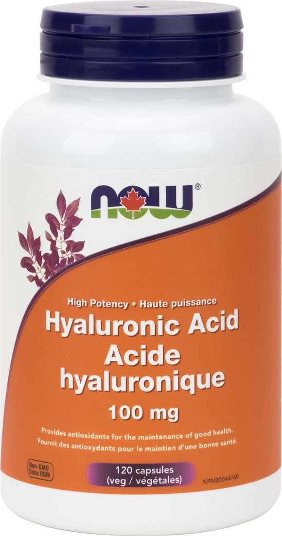 Hyaluronic Acid 100mg + Antioxidants 120vcap