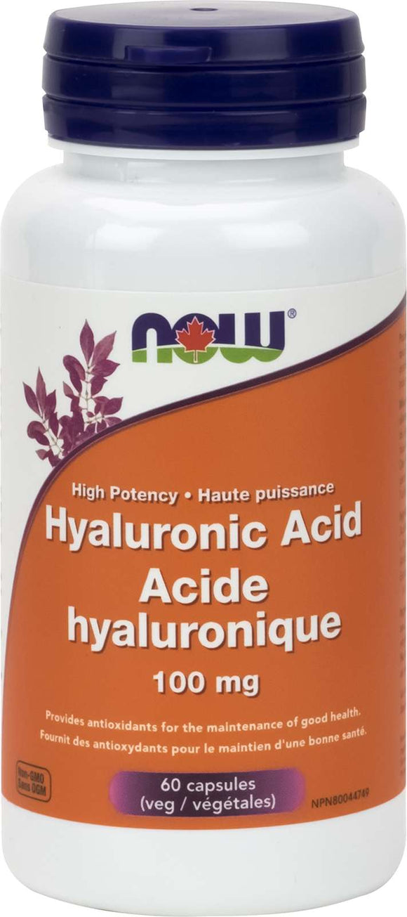 Hyaluronic Acid 100mg + Antioxidants   60vcap
