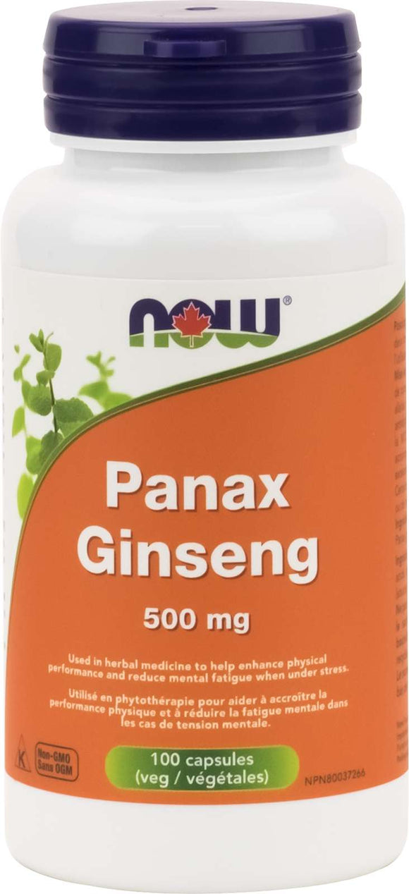 Panax Ginseng Ext 500mg 100cap