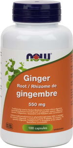 Ginger Root  550mg 100vcap