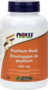 Psyllium Husk 500mg 200cap