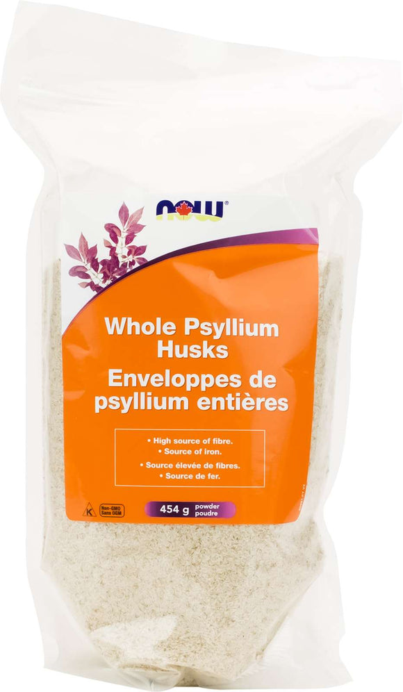 Psyllium Husks Whole (bag) 454g  (food label)