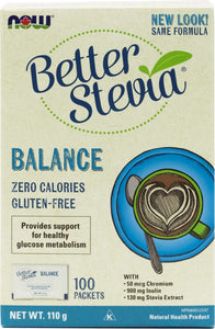 Stevia Balance (with Inulin & Chromium) Packets 1g*100