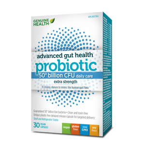 Genuine Health Advanced Gut Health Probiotic 50 billion CFU 30s