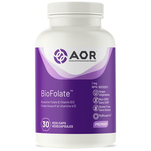 AOR Biofolate 30's Folic Acid (B9) and B12