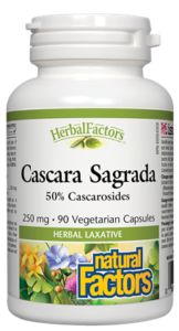 Cascara Sagrada, HerbalFactors® 250mg 90's