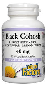Black Cohosh Standardized Extract 40 mg 90's