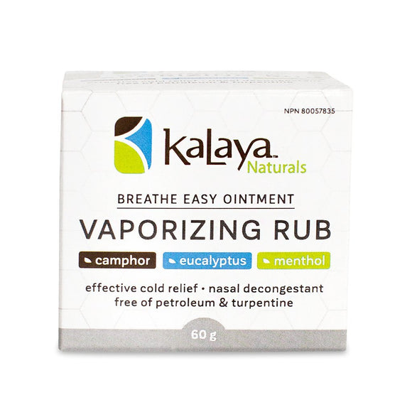 Kalaya Breathe Easy Vaporizing Rub Decongestant
