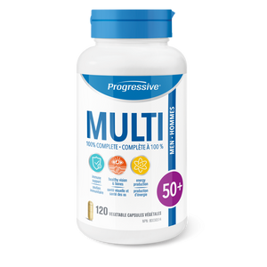 Progressive Multivitamin Men 50+ 120's