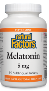 Melatonin 5 mg, Peppermint 180's