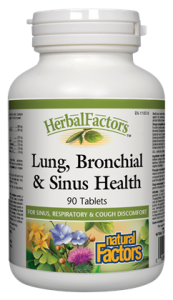 Lung, Bronchial & Sinus Health, HerbalFactors® 90's