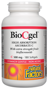 BioCgel™ High Absorption Ascorbate C 500 mg BONUS 210'S