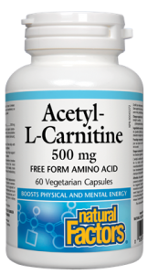 Acetyl-L-Carnitine 500 mg 60's