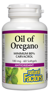 Oil of Oregano 180 mg 60's